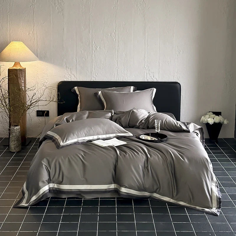 1000TC Lyocell Cotton Soft Silky Hotel Style Bedding Set