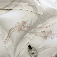 Luxury 100% Egyptian Cotton Embroidery Bedding Set