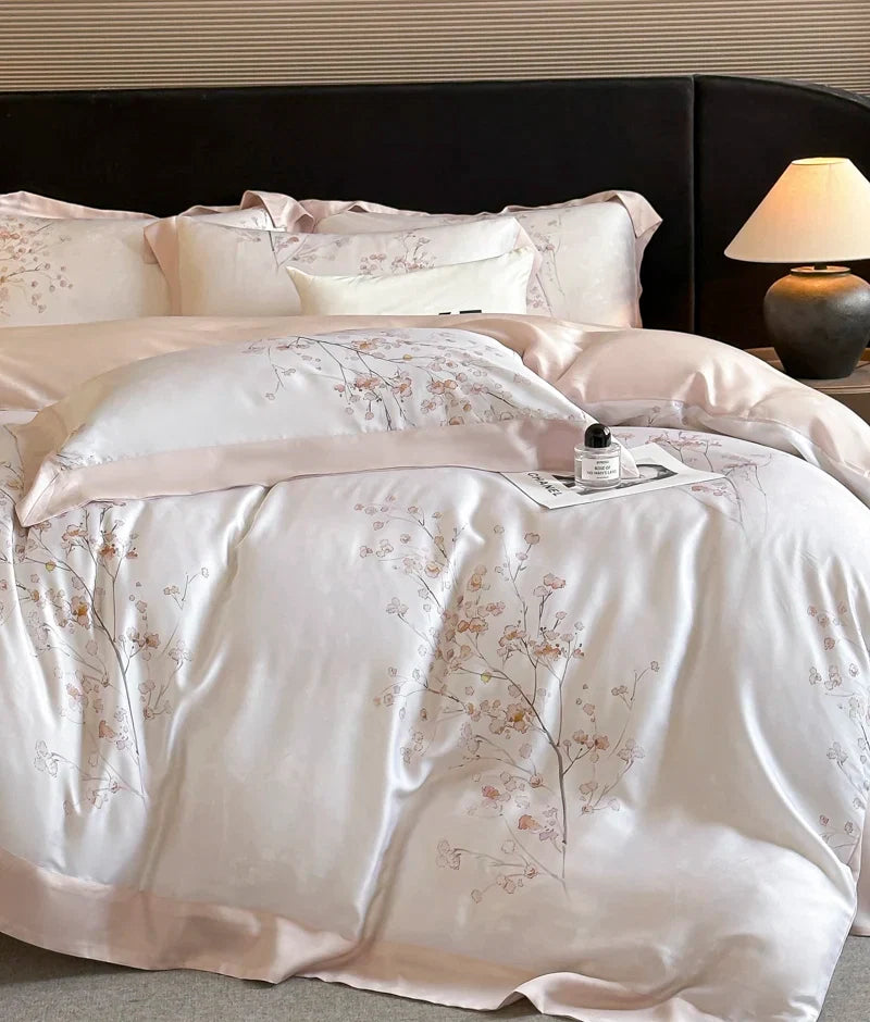 100% Lyocell Soft Silky Cooling Luxury Bedding Set