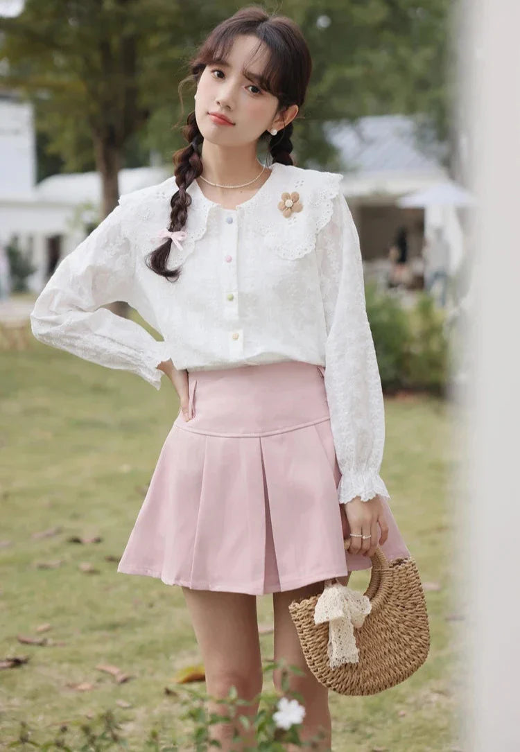 Kawaii Cottagecore Long Sleeve Shirt