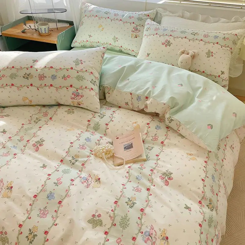 Korean Style Bedding Set