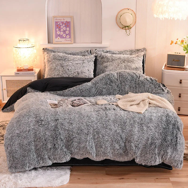 Winter Thicken Velvet Bedding Set