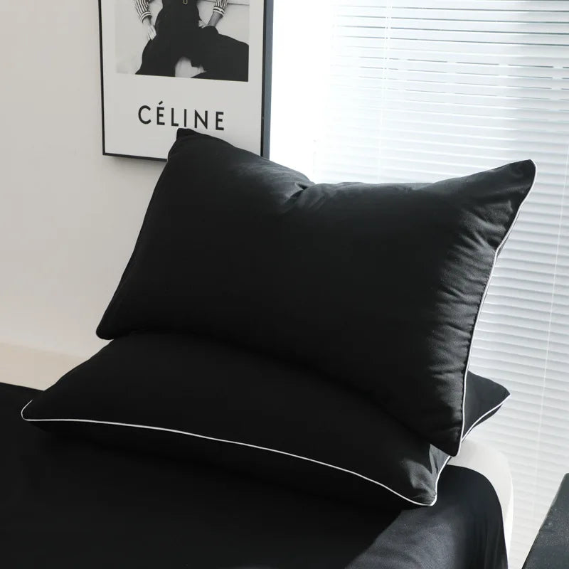 Korean Black Bedding Sets