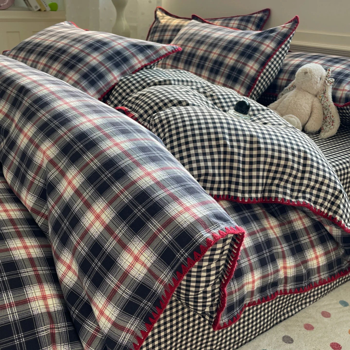 High End Bedroom 100% Cotton 4 Piece Bedding Set