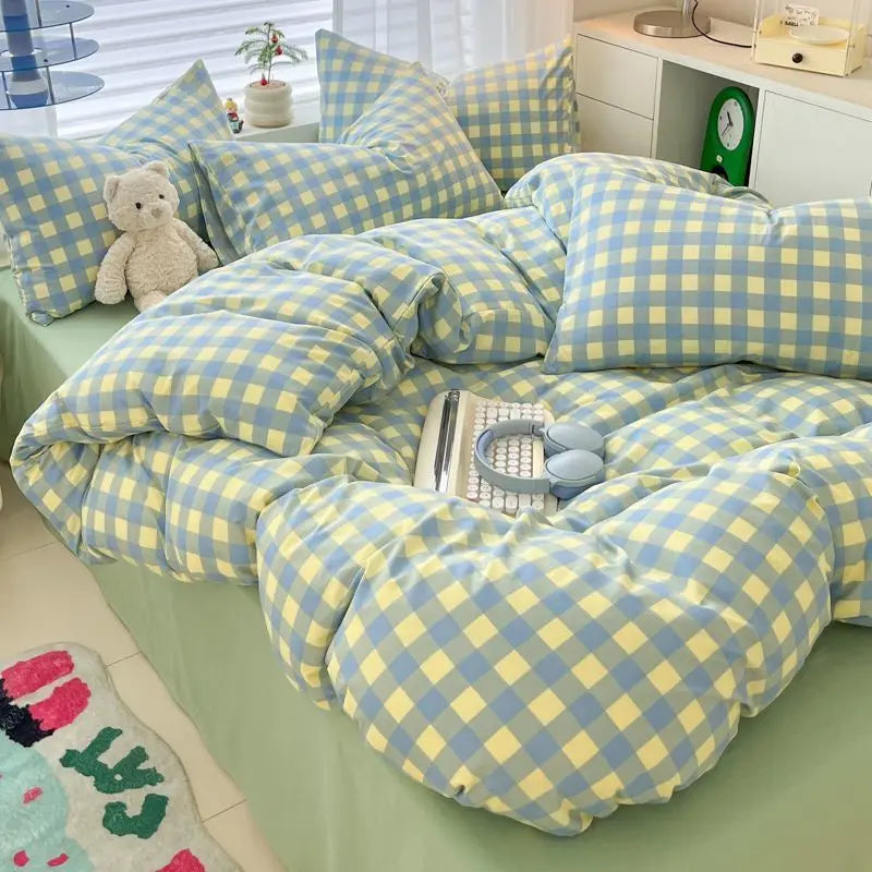 Checkerboard Bedding Set