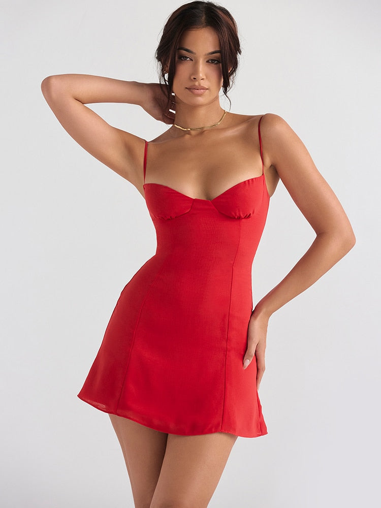 Katie Mini Chiffon Dress