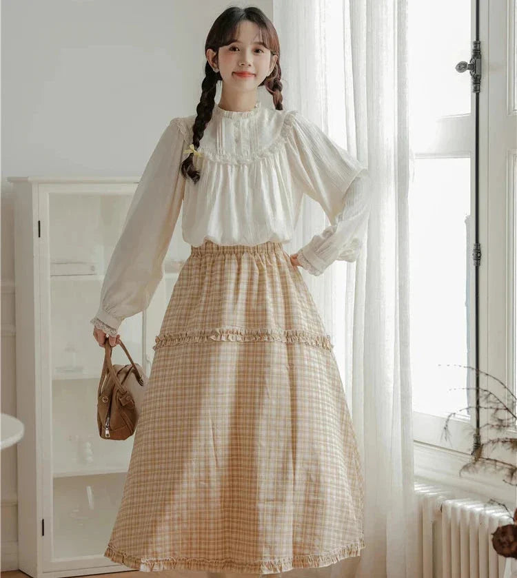 Cozy Morning Cottagecore Blouse