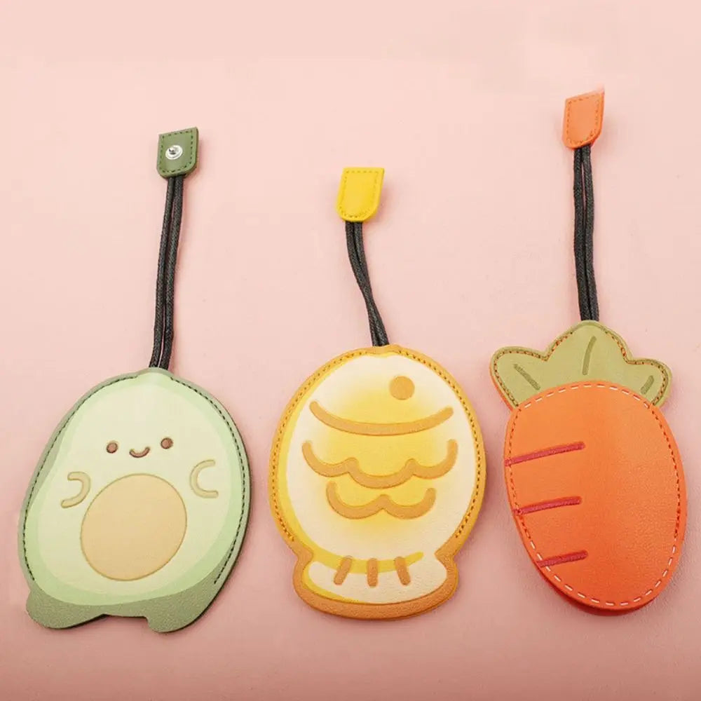 Cartoon Leather Universal Pull-Out Key Case