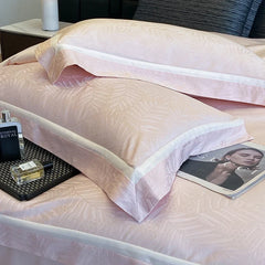 800TC Lyocell Cotton Jacquard Soft Silky Luxury Bedding Set