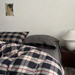 Black Red Bedding Set