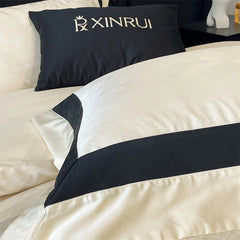 1000TC Egyptian Cotton Jacquard Luxury Queen King Size Bedding Set