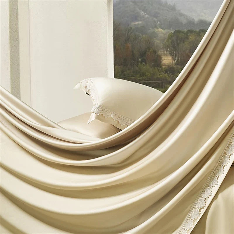 100S Lyocell Soft Silky Cooling Luxury Bedding Set