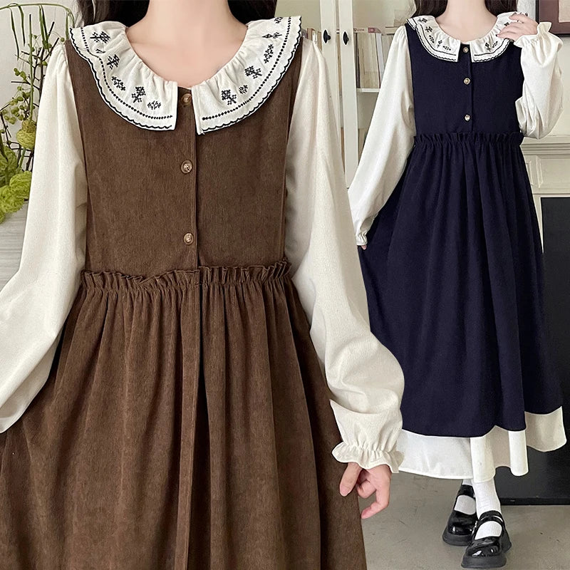 Broom Swamp 2-Piece Cottagecore Dress