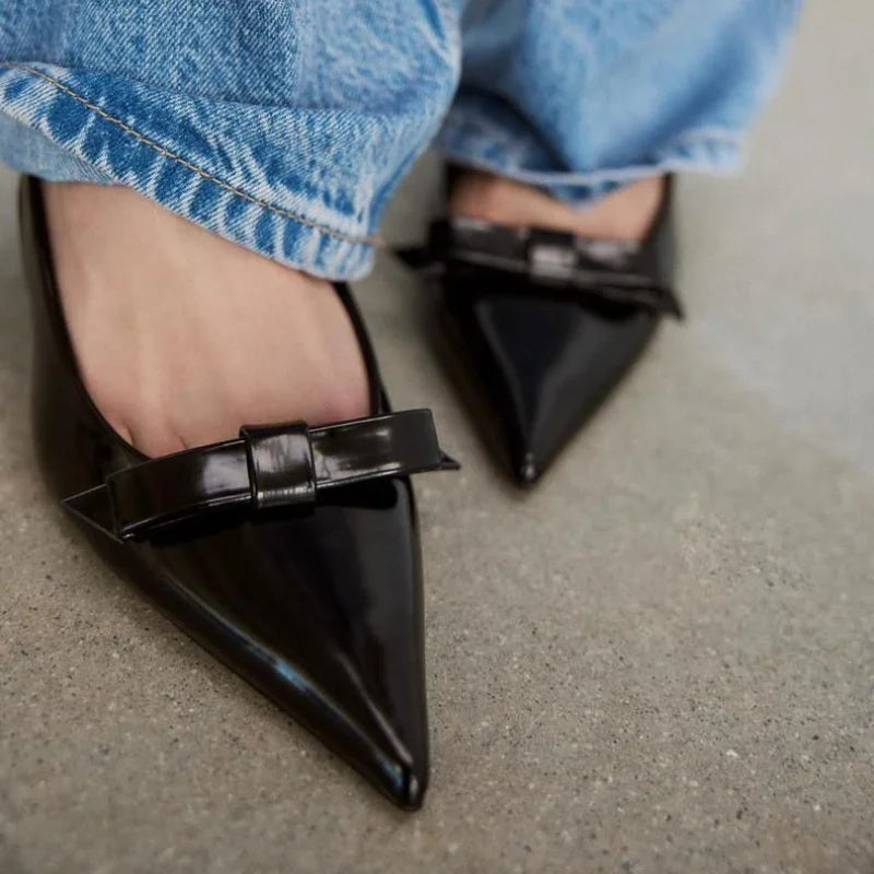 Corenne Butterfly Knot Slingback Heel