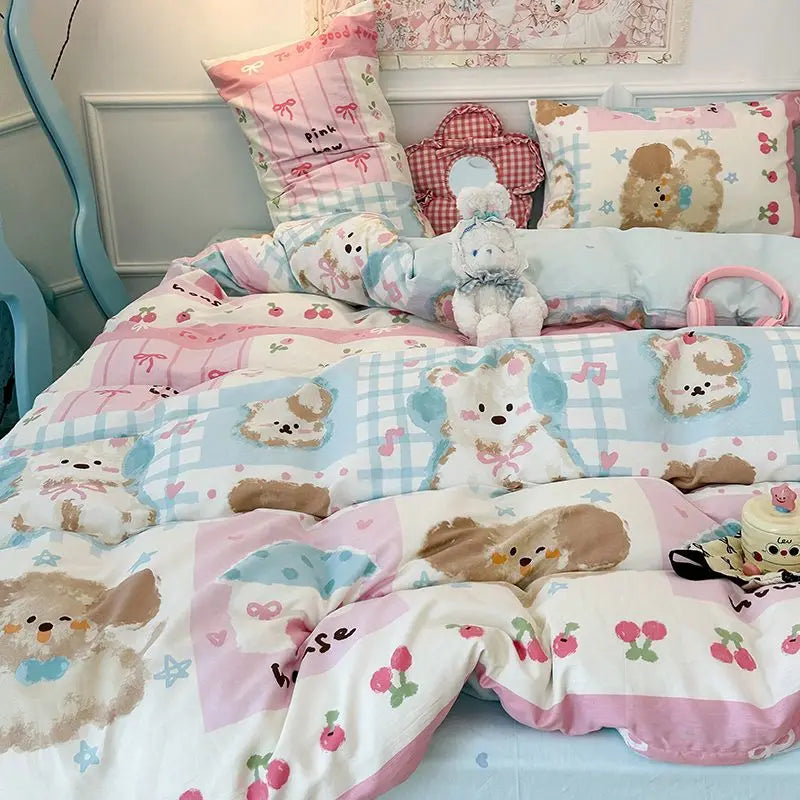 Cute Cat Bedding Set