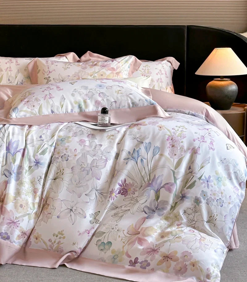100% Lyocell Soft Silky Cooling Luxury Bedding Set