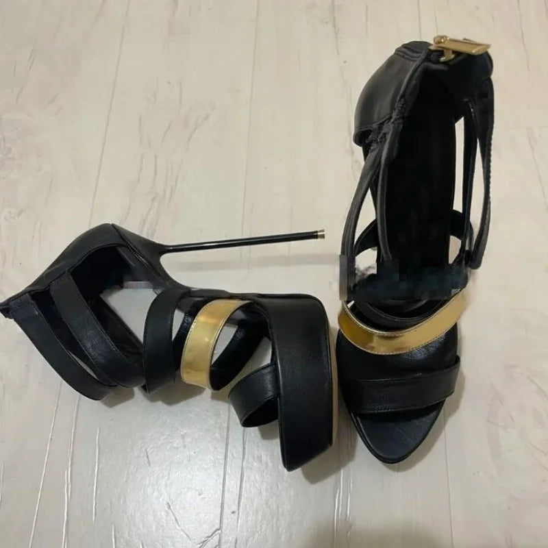 Round toe Super high Heel