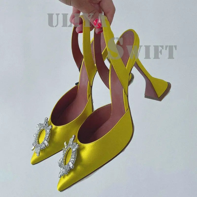 brand Rhinestones Bowknot Women Pumps