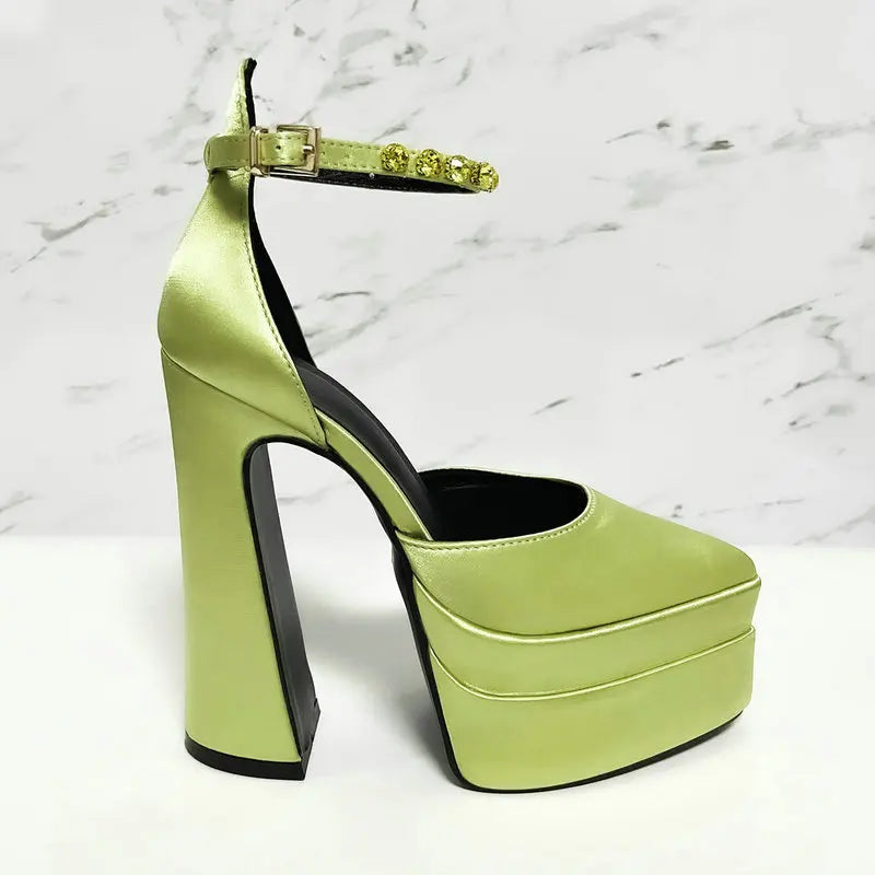 Water Platform Thick Heel