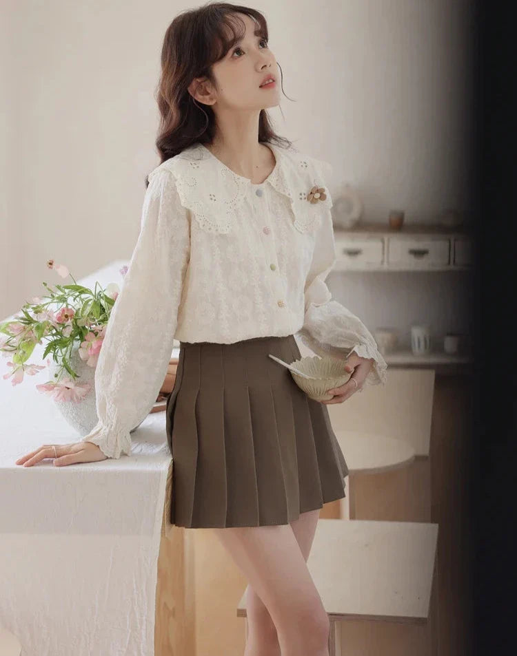 Kawaii Cottagecore Long Sleeve Shirt