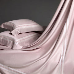 Luxury Embroidery 1000TC Lyocell Cotton Brushed Queen King Size Bedding Set