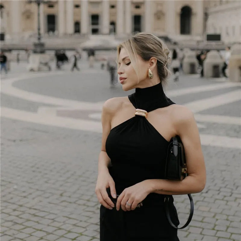 Unbothered Metal Ring Top