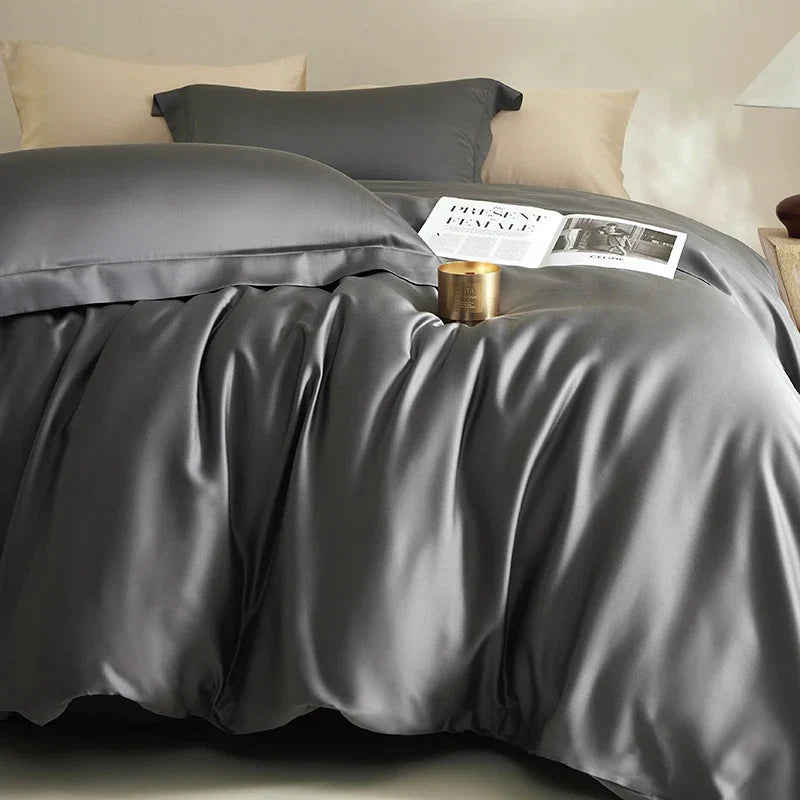 600TC Lyocell Soft Silky Cooling Bedding Set