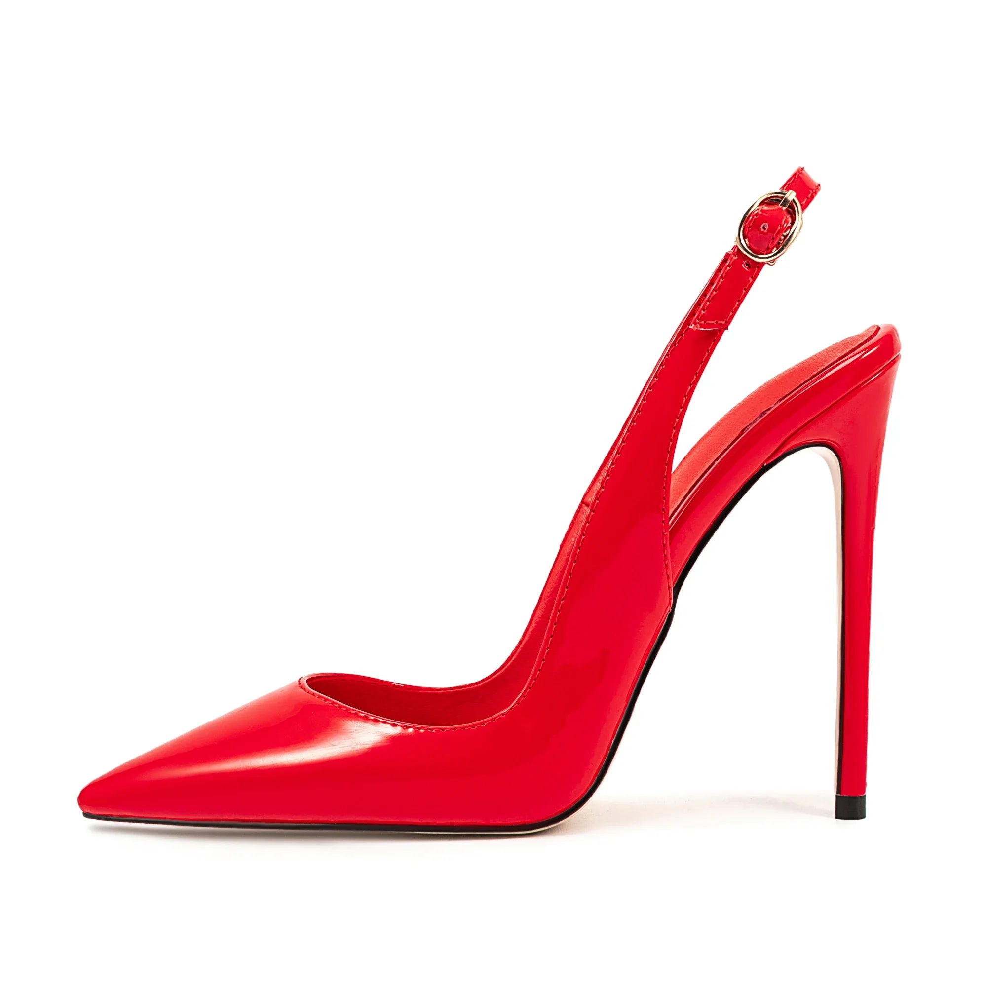 Patent Leather Pointed-toe Super high Heel