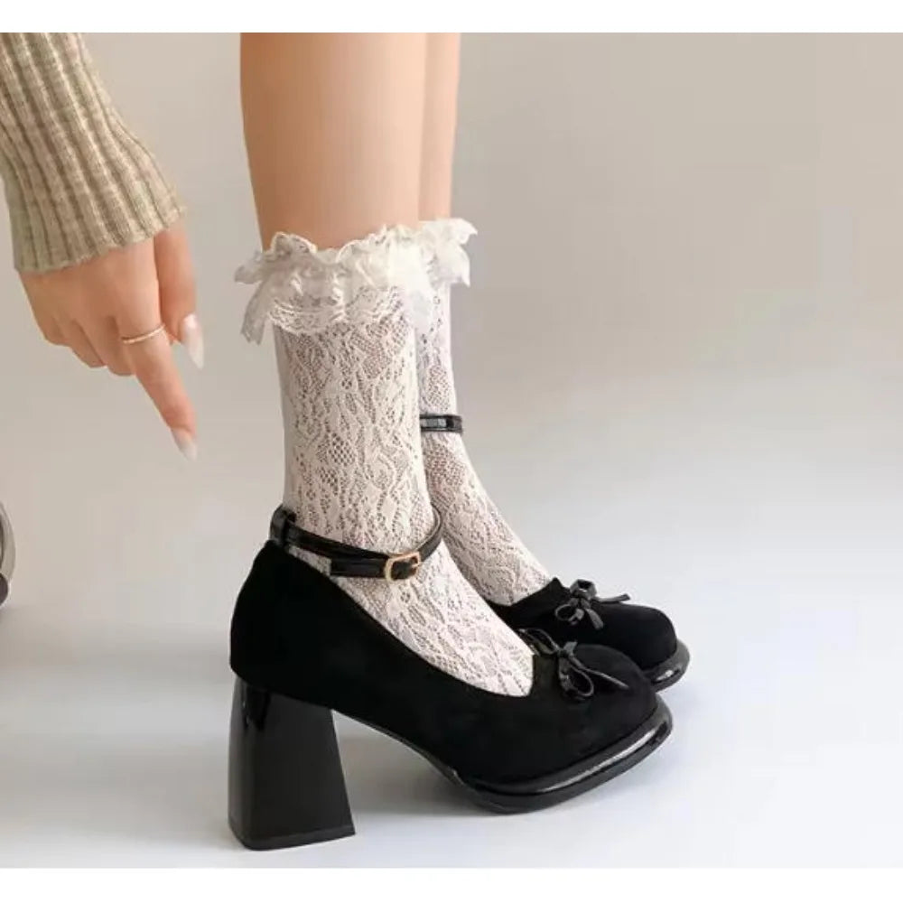 Vintage Thick Heel