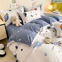Cool Boys Airship Bedding Set