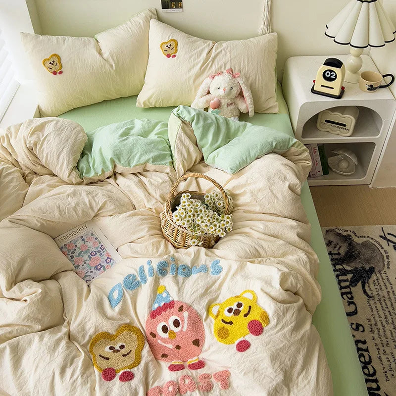 Cute Pig Bedding Set