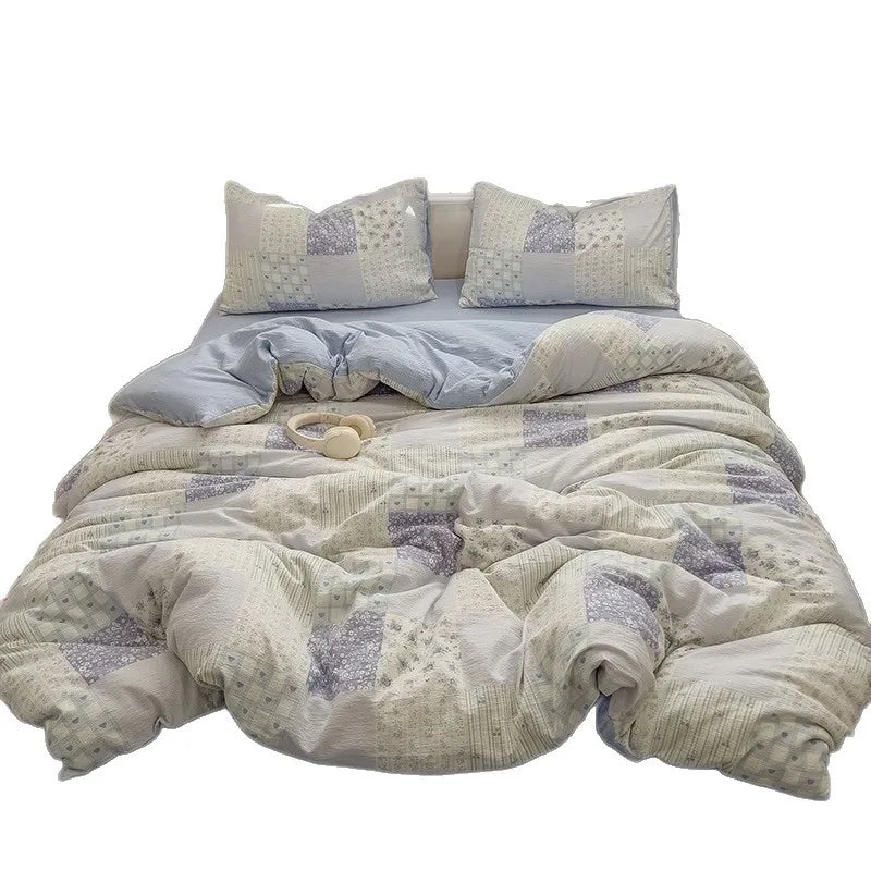 Korean Double Layer Gauze Bedding Set