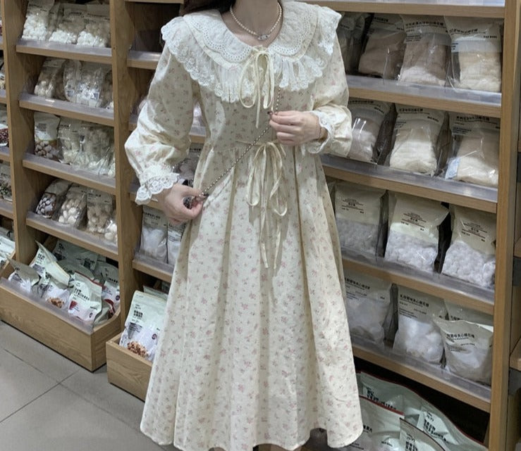 Evangeline Autumn Cottagecore Dress