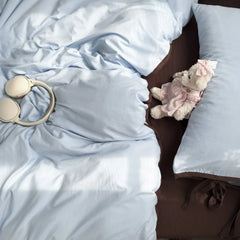 Japanese Washed Cotton Lacing Bedding Sets