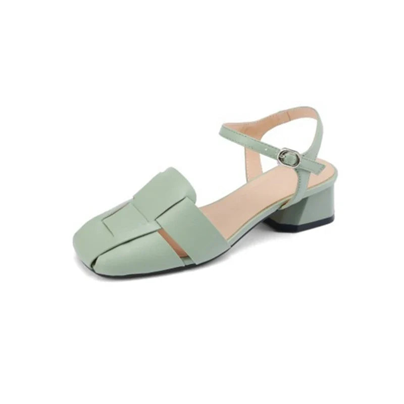 sheepskin middle Heel