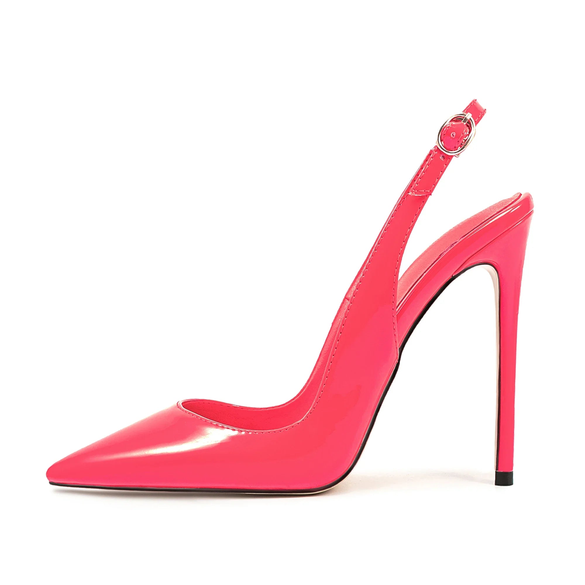 Patent Leather Pointed-toe Super high Heel