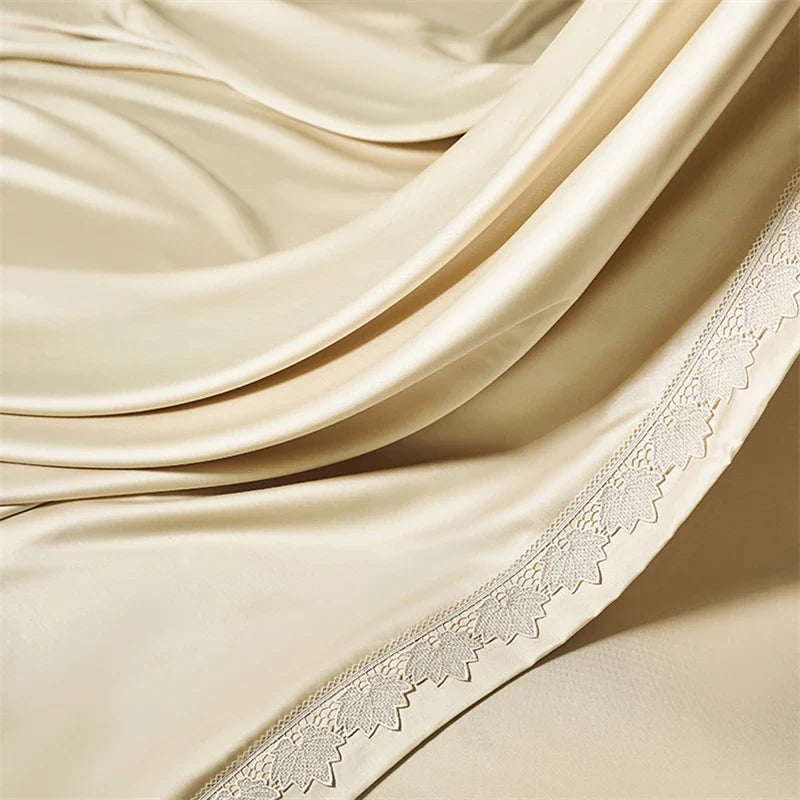 100S Lyocell Soft Silky Cooling Luxury Bedding Set