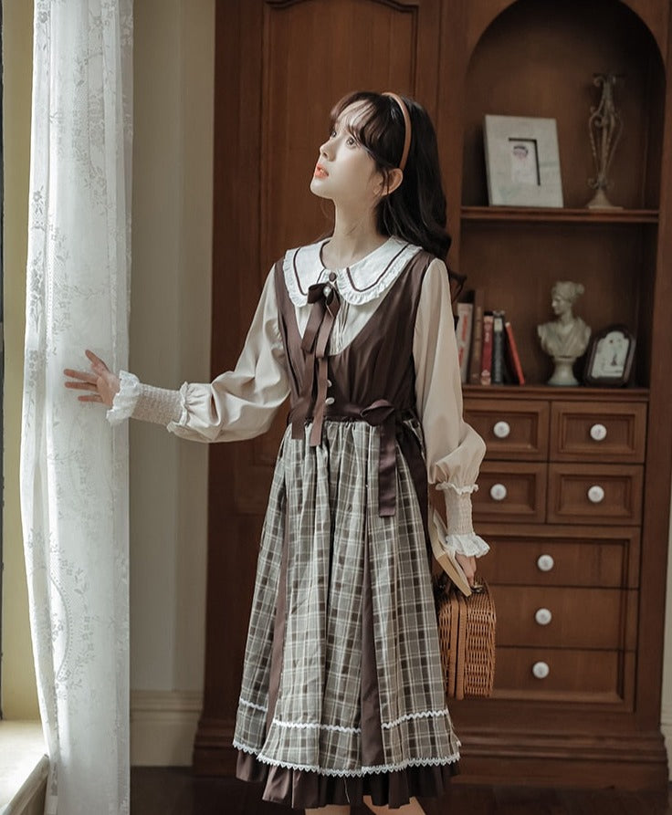 Dark Cottagecore Village Witch Dress