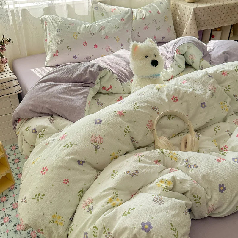 Korean Style Fashion Bedding Set