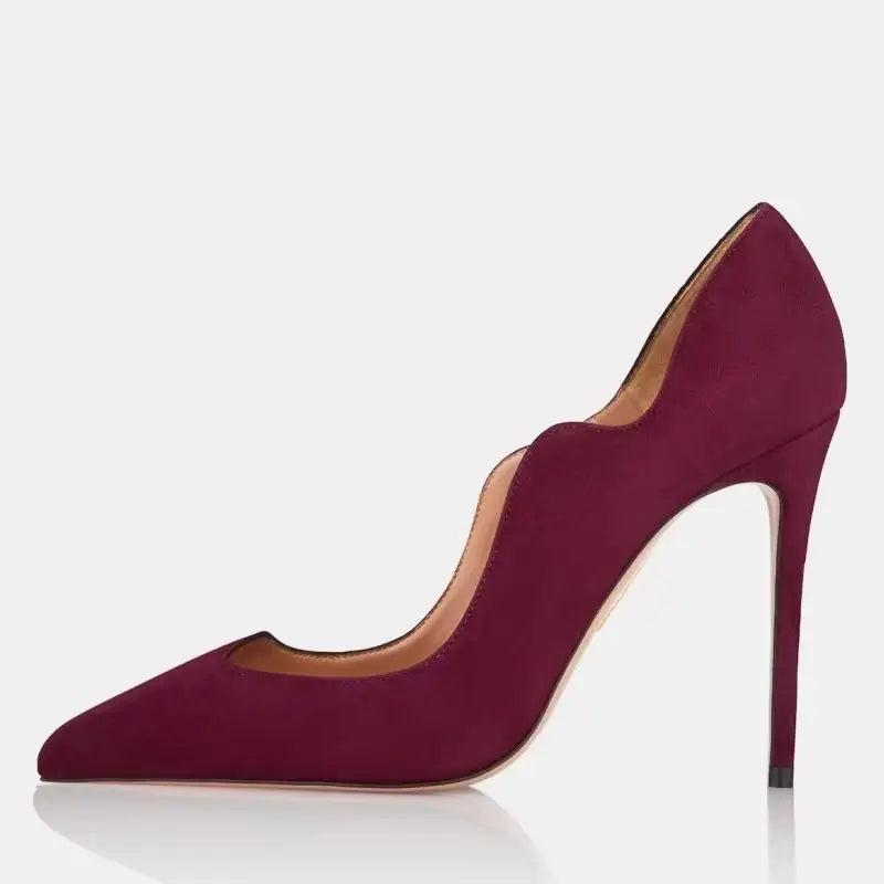Metal leather Banquet Shoes