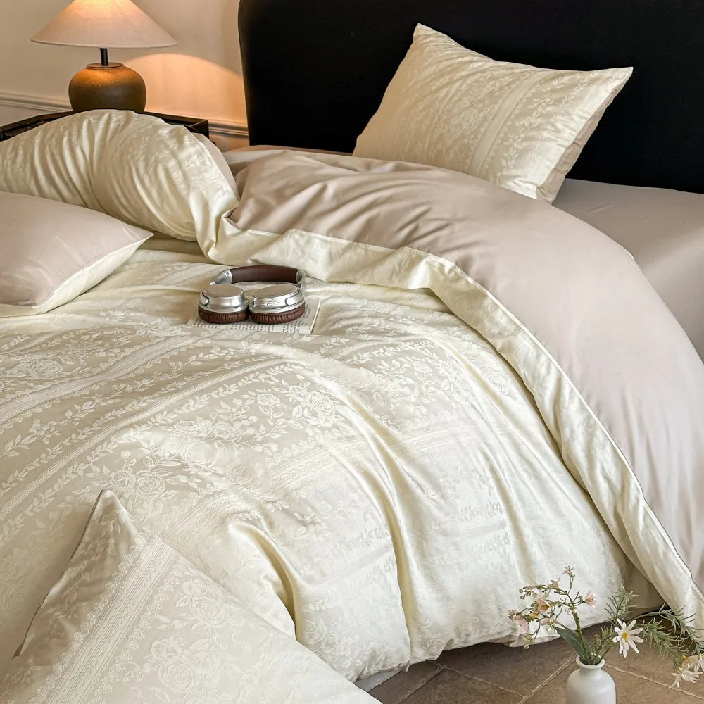 100% Cotton 4 Piece Bedding Set