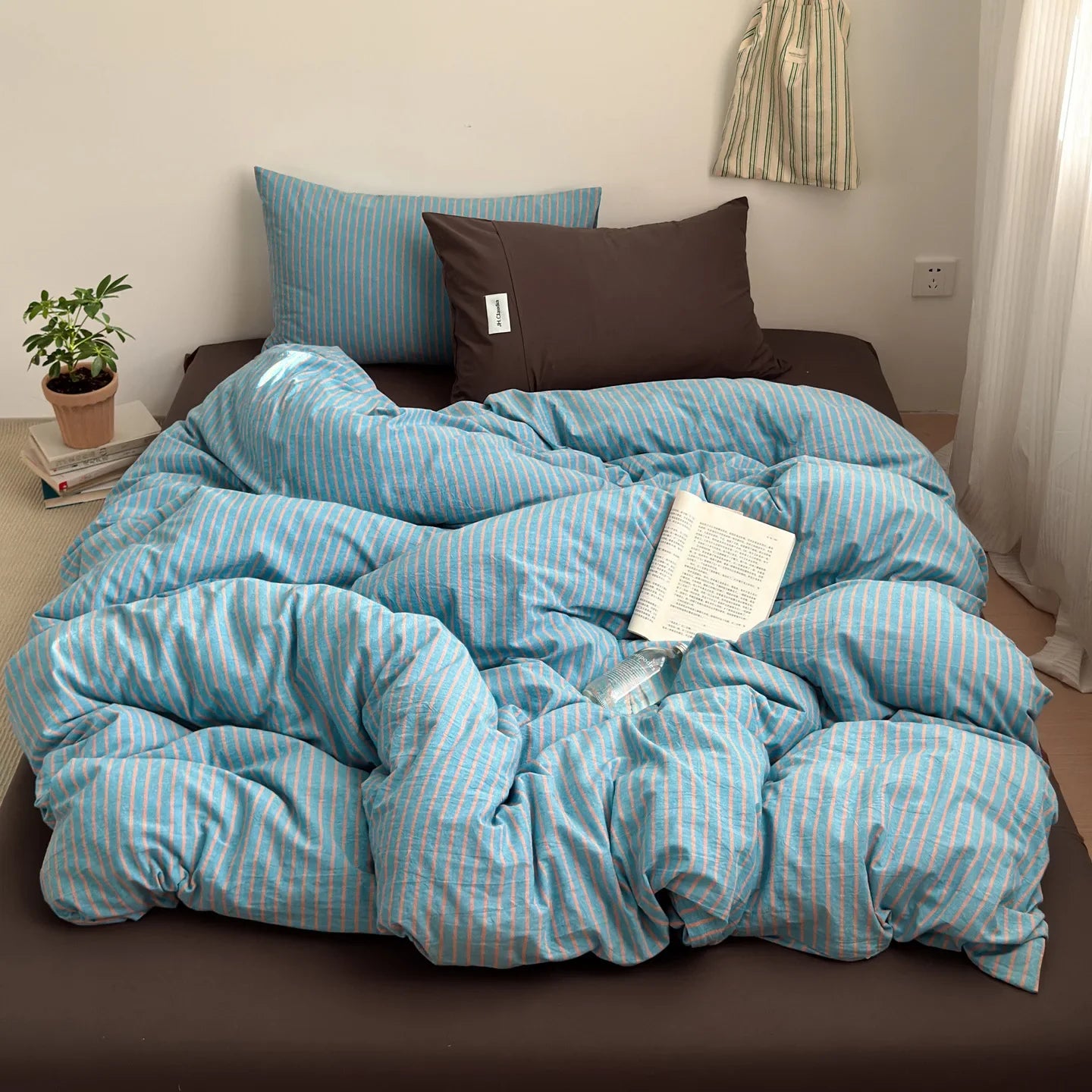 Japanese Style 100% Cotton Bedding Set