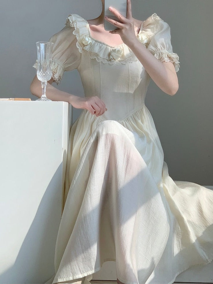 Lasira Light Academia Dress