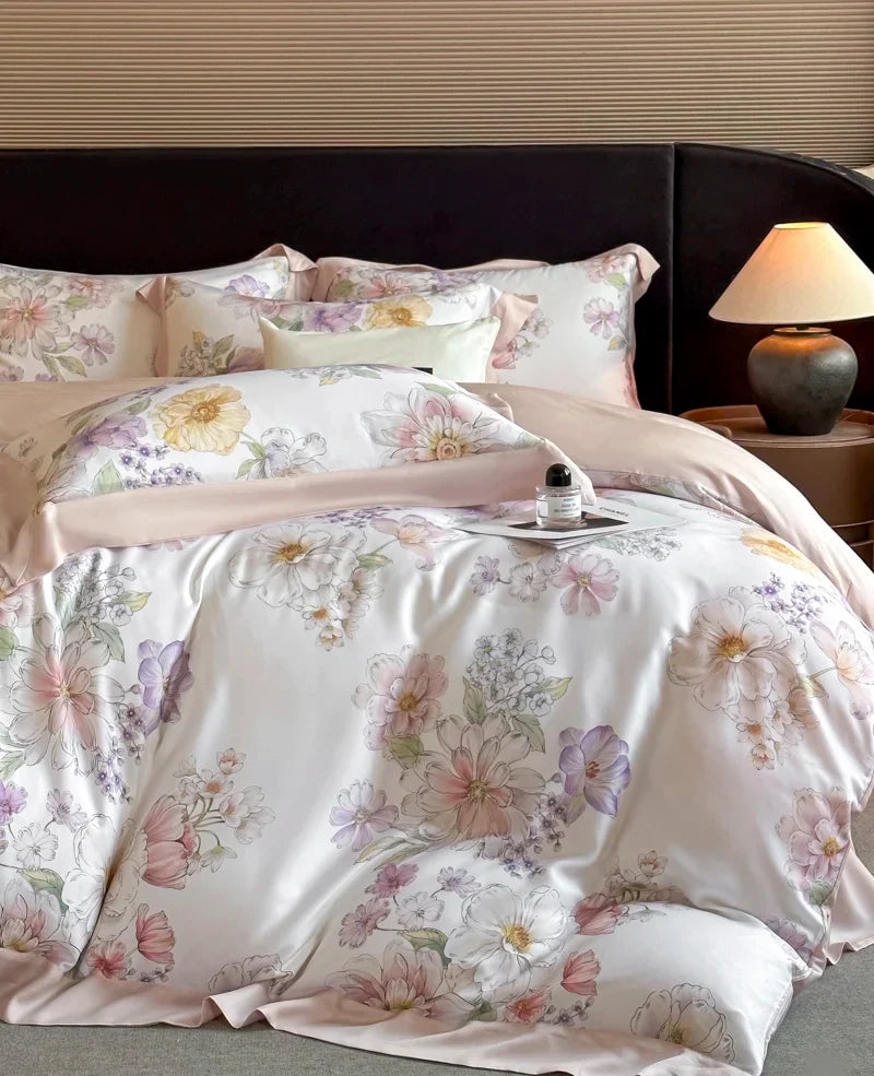 100% Lyocell Soft Silky Cooling Luxury Bedding Set