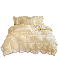Princess Style Seersucker Bedding Set