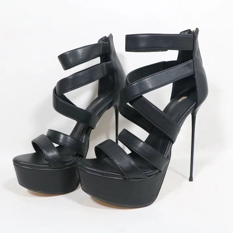 Round toe Super high Heel