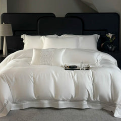 800TC Lyocell Bamboo Fiber Soft Silky Cool Feeling Summer Bedding Set