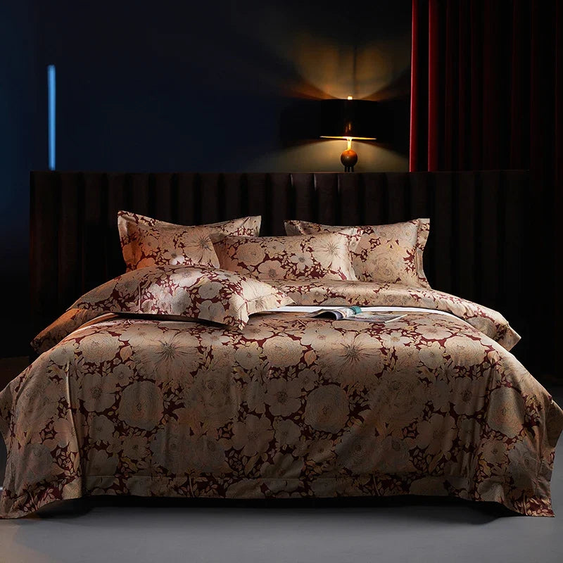 Premium 1200TC Egyptian Cotton Digital Printing Luxury Bedding Set