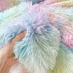 1Pc  Mink velvet fabric Colorful Soft Warm Sofa Throw Blankets Travel Blanket Warm Bedding All Season With zipper Duvet Covers