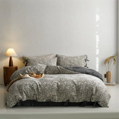 100% Cotton Double Layer Gauze Four Piece Bedding Set